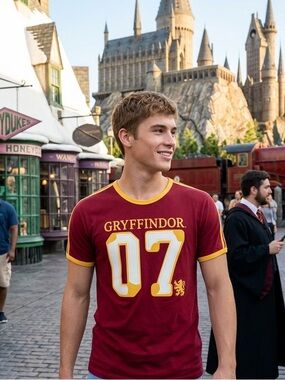 Gryffindor Red Men's Short Sleeve Tee